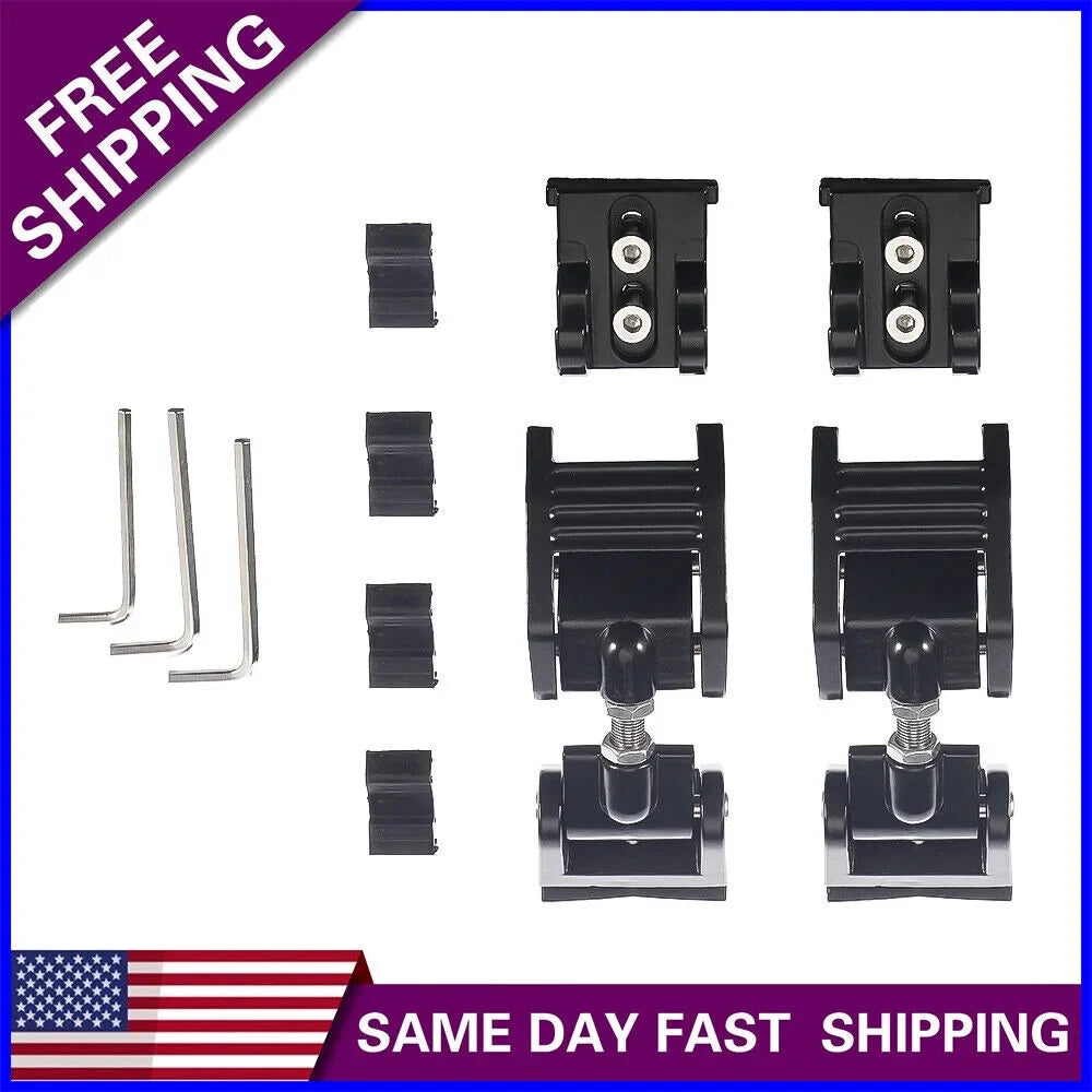 JahyElec Durable Black Hood Latch Lock Catch for Jeep Wrangler  07-18 - Secure Your Off-Road Adventures