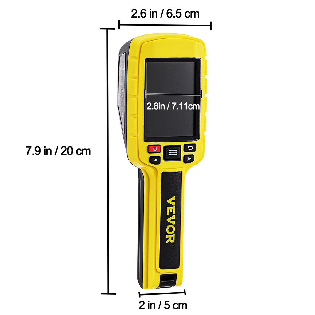 Thermal Imaging Camera, 60x60 (3600 Pixels)  Resolution Infrared Camera with 2.8" Color Display Screen, Built-in  Card and Li-ion Battery, for , Electrical System Automatic Detect