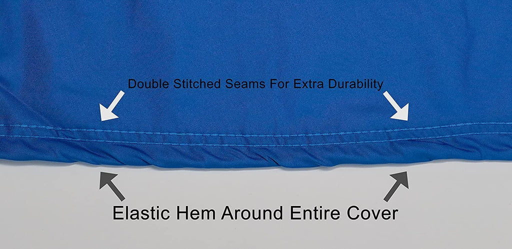 Weatherproof Jet Ski Covers for Yamaha Wave Runner  Cruiser  2015-2019 - Yellow/Black - All Weather - Trailerable - Protects from Rain, Sun, & More! Includes Trailer Straps & Storage Bag