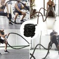 Battle Rope,Basics Exercise Rop,Skipping Rope Workout Battle Ropes for Men Women Total Body Workouts Power Training Improve Strength Building Muscle