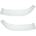Pair Bumper Face Bar Fillers Set of 2 Front Left-and-Right For Chevrolet  Van Fits select: 2002-2020   , 2004-2010