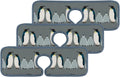 3PCS Faucet Absorbent Mat, Sea Bird Penguin Washable Sink Splash Guard Drip Catcher, Kitchen Bath Countertop Microfiber Sink Drying Mats for Kitchen