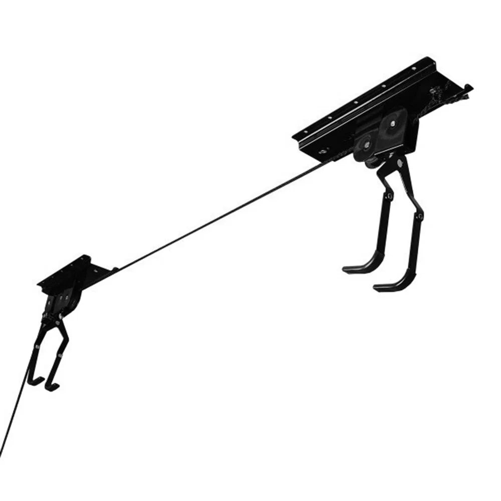 Radirus Heavy Duty Ceiling Hanger, Garage Storage Bike Lift Pulley System, Overhead Bike Rack
