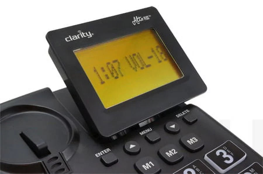 Clarity AltoPlus Extra Loud  Big Button Speakerphone, Black