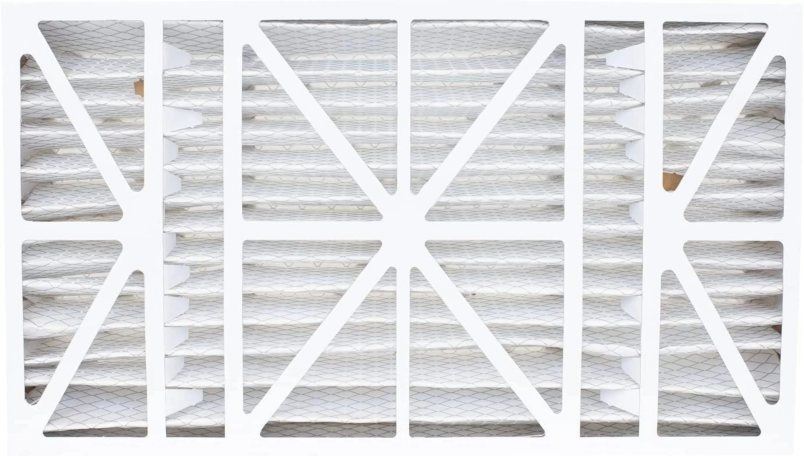 Filterbuy 15.75x27.63x3.50  8 Pleated   Furnace Air Filters for Aprilaire Space-Gard 104/2140 (2-Pack)
