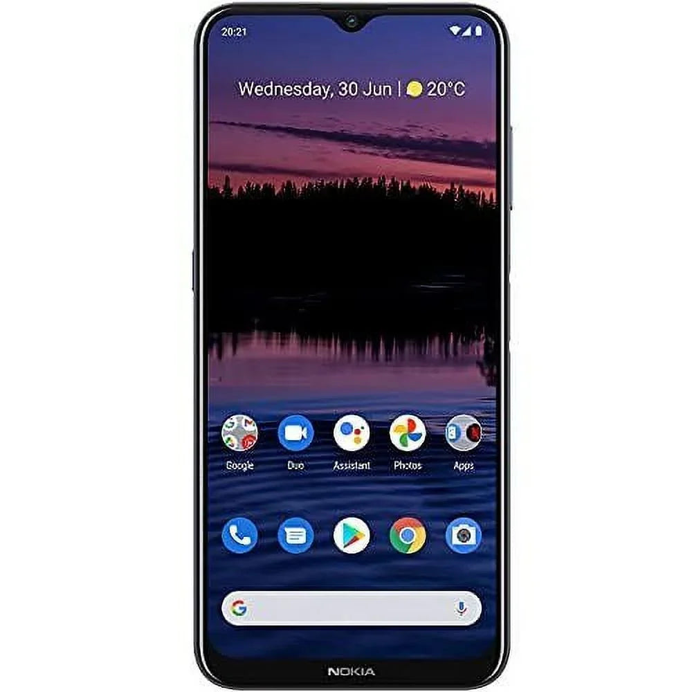 Nokia  | Android 11 | Unlocked Smartphone | 3-Day Battery | Dual  |  Version | 4/128GB | 6.52-Inch Screen | 48MP Quad Camera | Polar Night