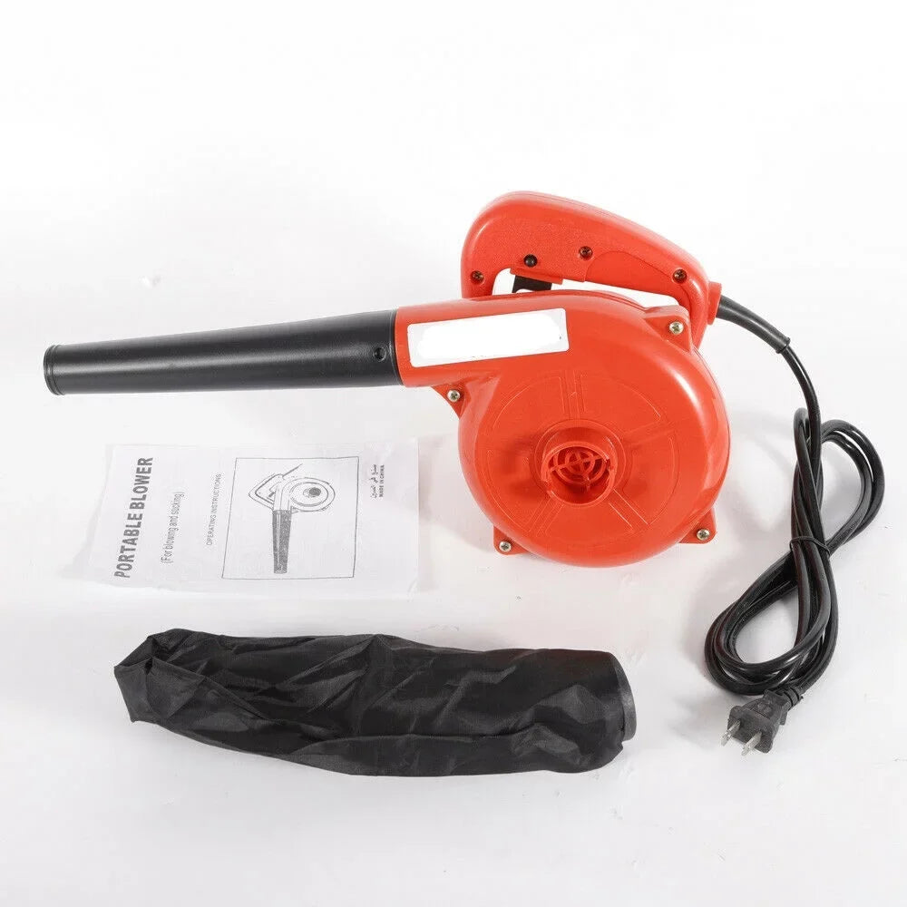 ZhdnBhnos 1000W 110V Electric Handheld Air Blower Mini Portable Vacuum Dust Removal Cleaner Computer Cleaning Machine 13000r/min
