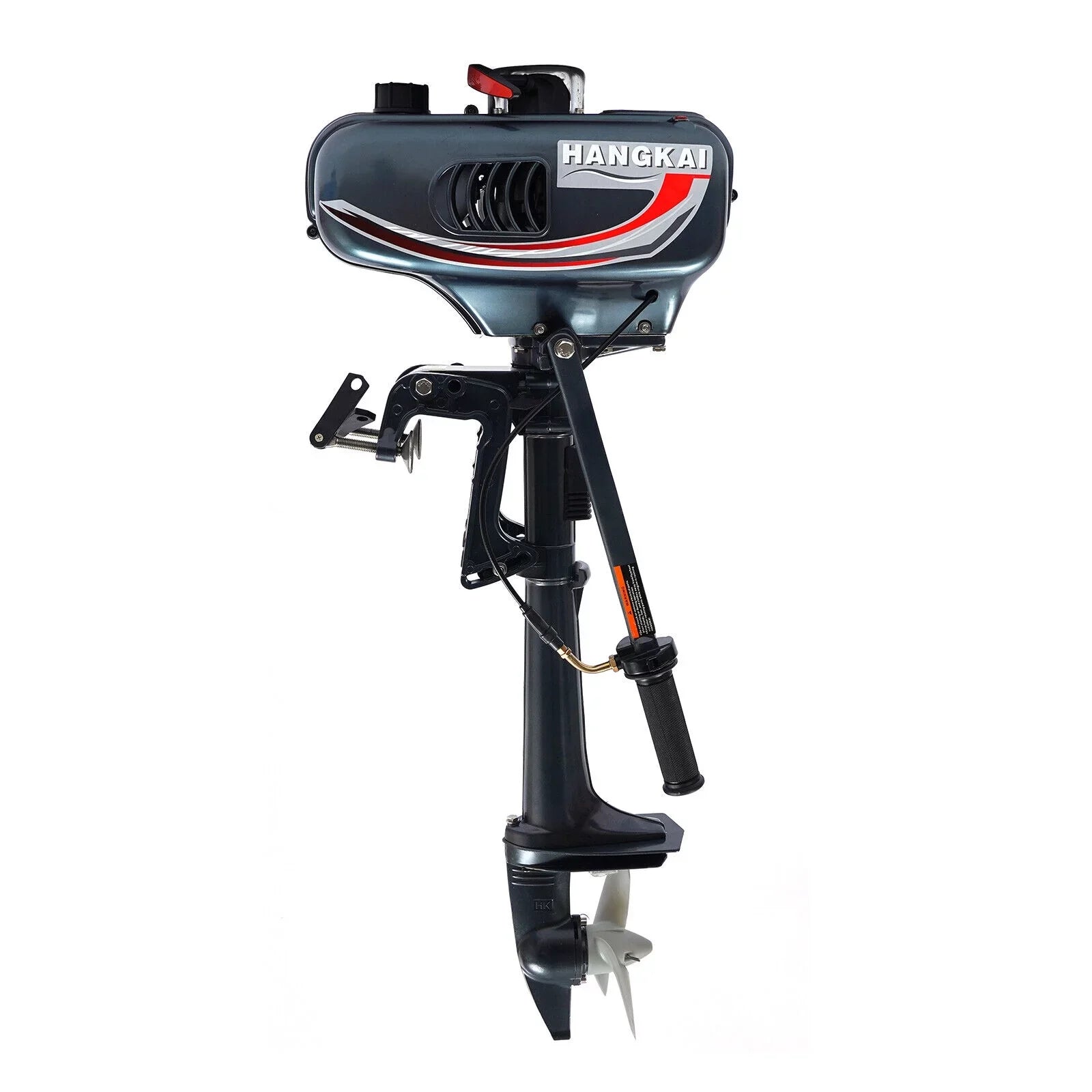 2-Stroke 3.5HP Outboard Motor Fishing Boat Petrol Engine  System 10 Km /
