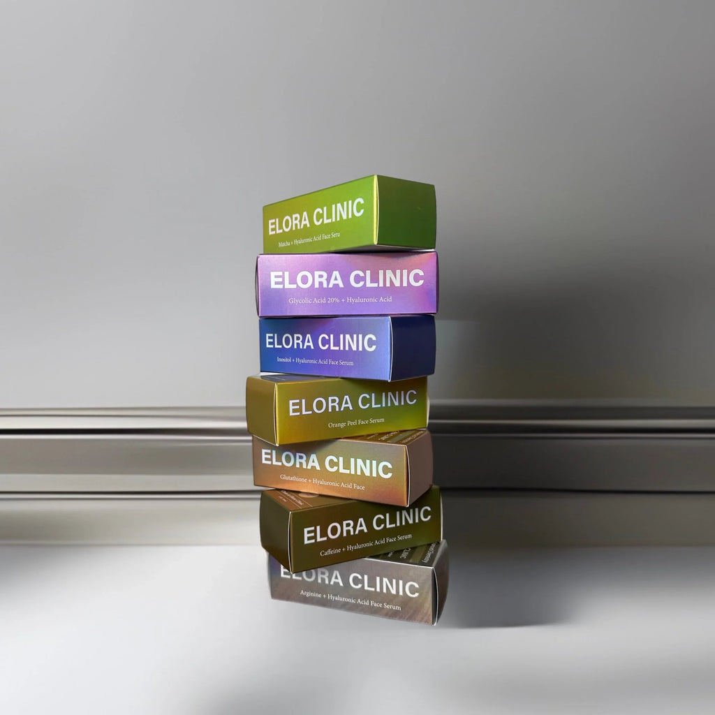 Elora Clinic Red Light Therapy Serum - Green Tea Serum Green Tea Serum for  Therapy - Potent Antioxidant & Rejuvenating
