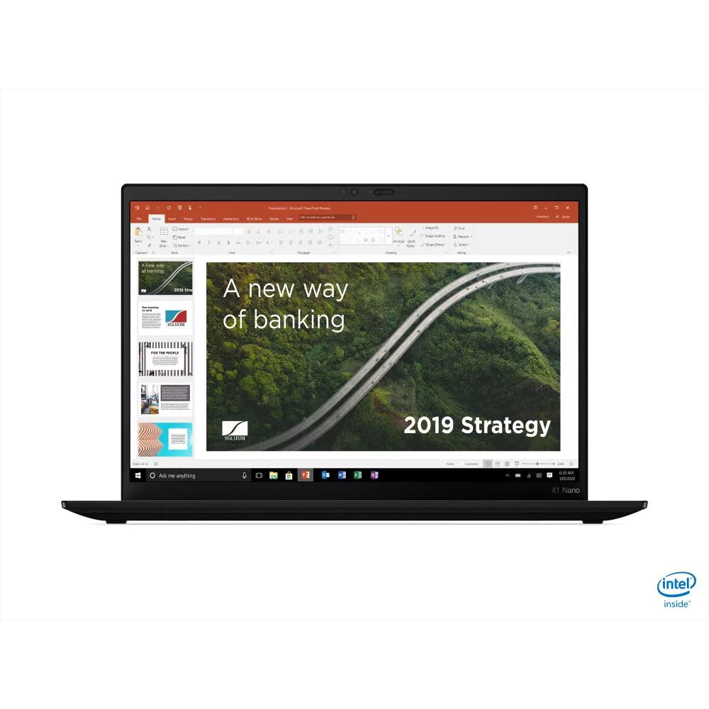 Lenovo  Nano 13.0" 2K Notebook Intel Core i5-1130G7 8GB  512GB  Intel Iris Xe Graphics Black - Intel Core i5-1130G7 Quad-core - 2160 x 1350 (2K) Display - Intel Iris Xe Graphics - In-Plane ...