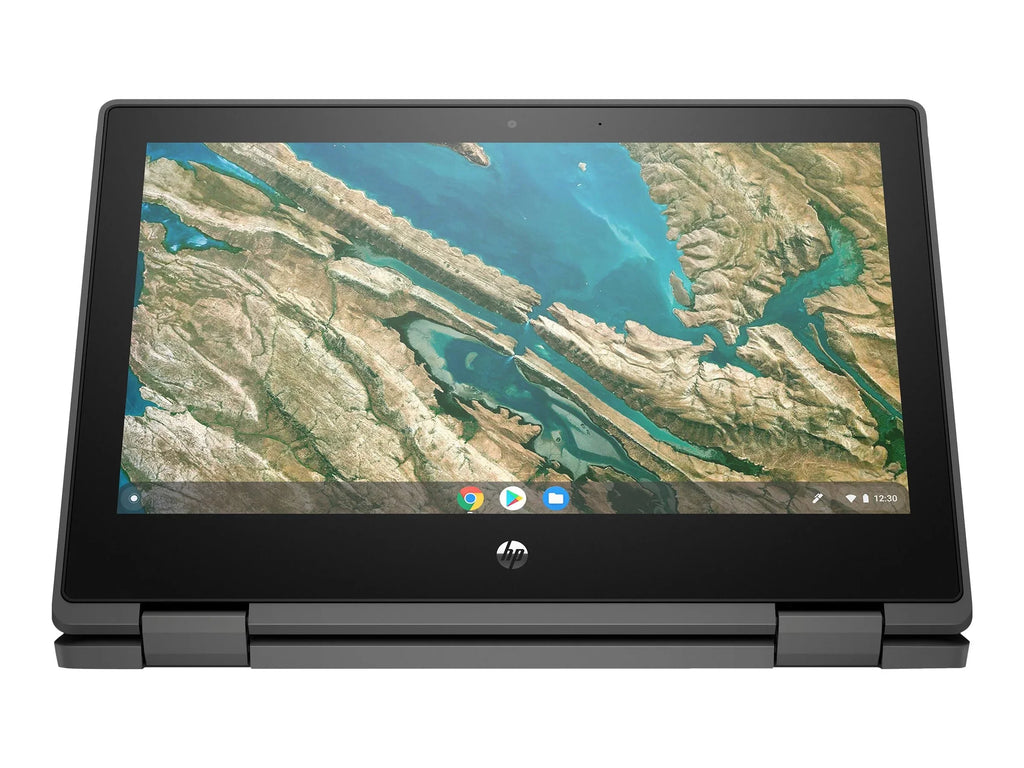 Chromebook x360 11  Education Edition - Flip design - Intel Celeron -  / up to 2.8 GHz - Chrome  -  Graphics 600 - 4   - 32  eMMC - 11.6"  touchscreen 1366 x 768 () - Wi-Fi 5 - chalkboard gray - kbd: