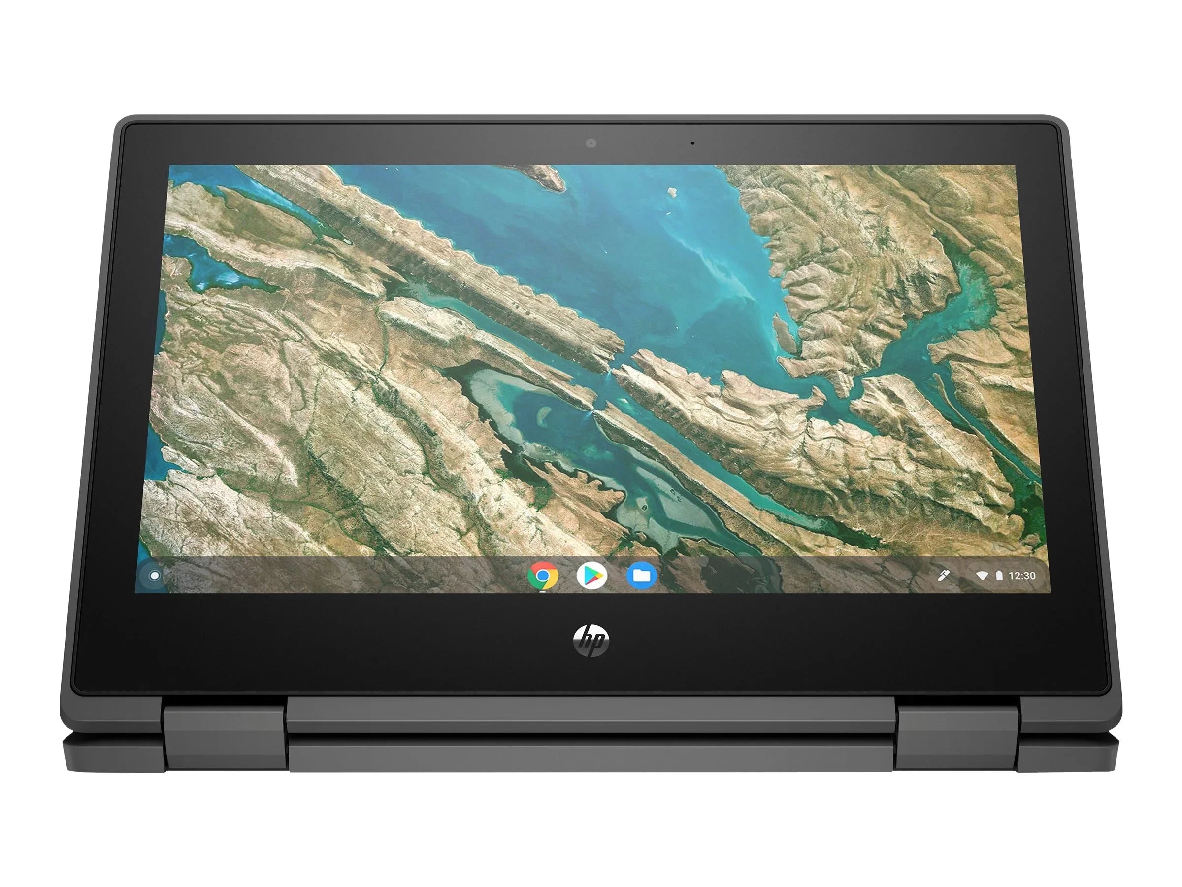 Chromebook x360 11  Education Edition - Flip design - Intel Celeron -  / up to 2.8 GHz - Chrome  -  Graphics 600 - 4   - 32  eMMC - 11.6"  touchscreen 1366 x 768 () - Wi-Fi 5 - chalkboard gray - kbd: