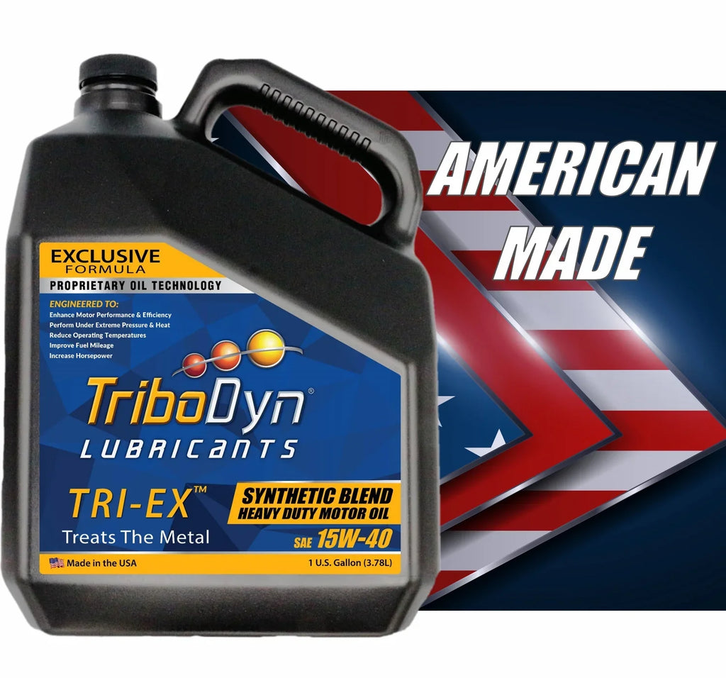 TriboDyn - Synthetic Blend 15W40 Diesel Oil - Gallon Bottle