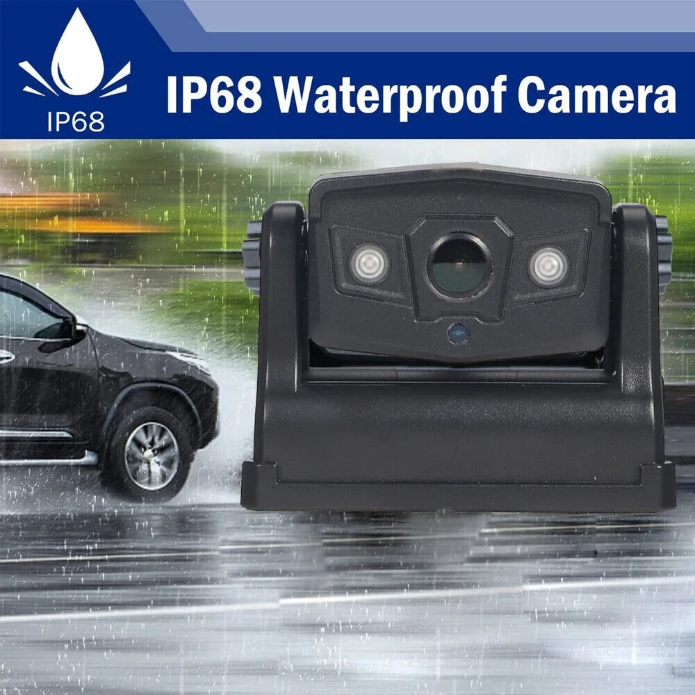 9600mAh Magnetic WiFi Camera - Premium Wireless Backup, Comprehensive Front/Rear Vehicle Views