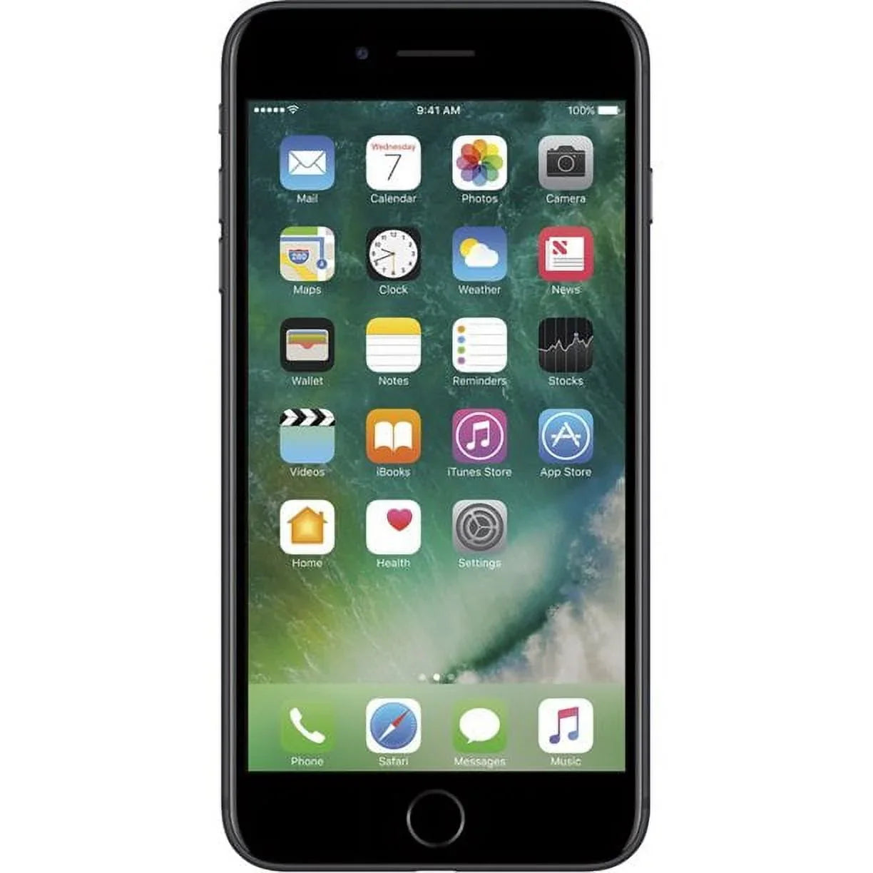 Restored Apple iPhone 7 Plus 256GB Black (& Locked) Smartphone (Refurbished)
