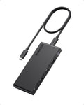Anker 364   Hub (10-in-1, Dual 4K ) with Max 100W Power Delivery, Dual 4K  Ports, 4 - and - Data Ports, Ethernet and  Card Slot for Dell Laptop, ThinkPad, and More