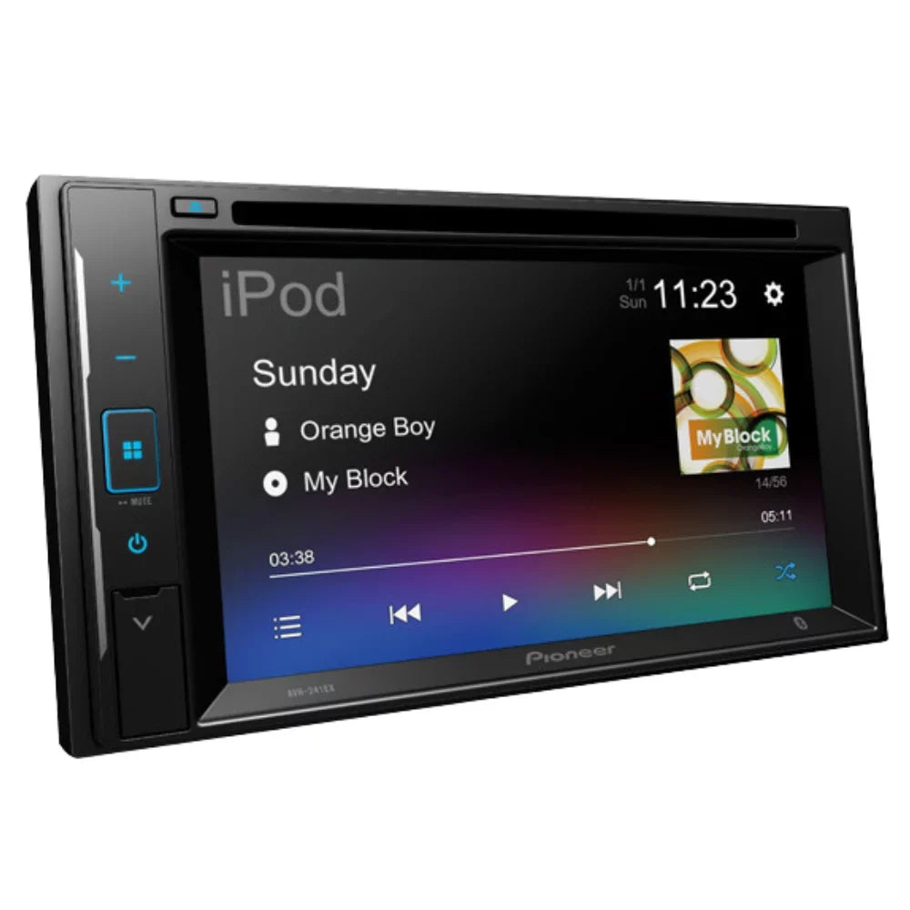 Bundle with Pioneer Multimedia  Car Stereo and Installation Kit - for 2003-2006  Sierra / Bluetooth Touchscreen, Backup Camera, Double Din in-Dash Mounting Kit