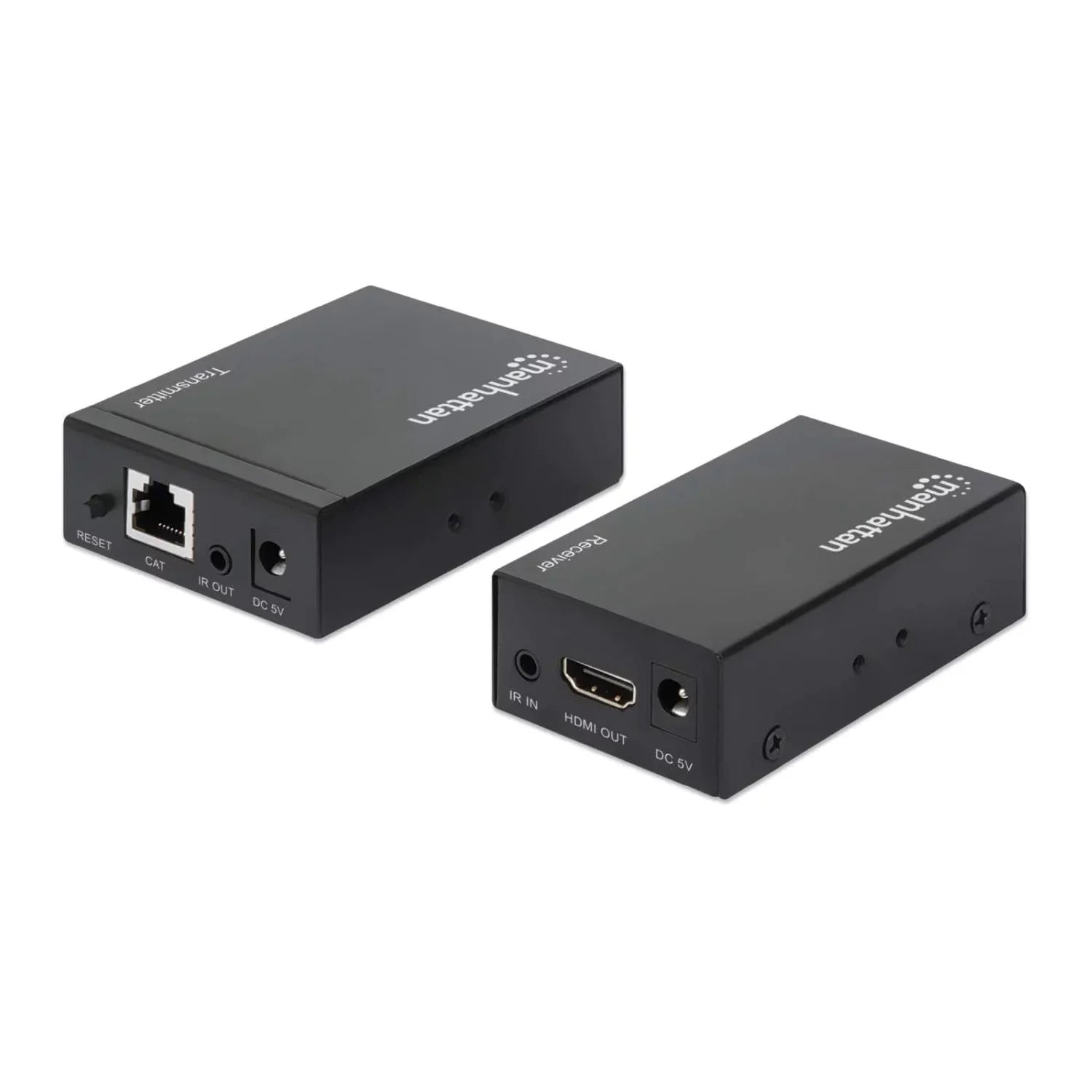 Manhattan 1080p  over Ethernet Extender Kit Up to 164 ft. with Single Cat6 Cable and  support