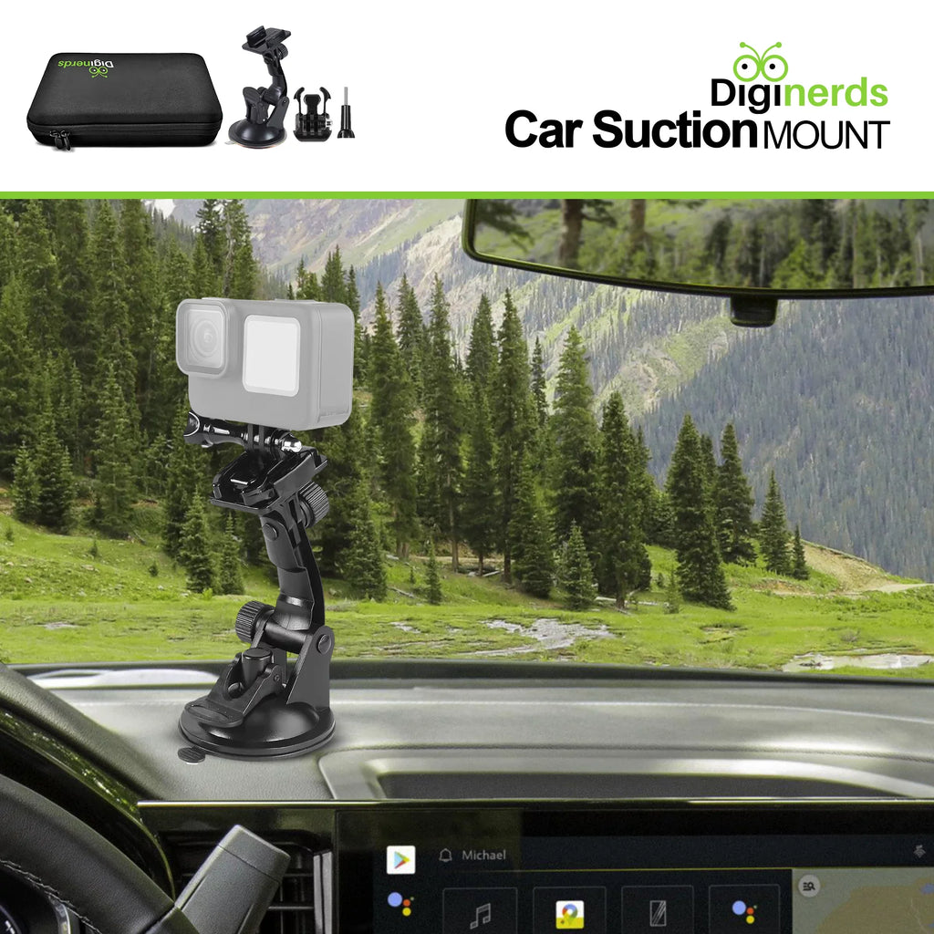 DiGiNerds - 50-in-1 Action Camera Accessory Kit, Compatible for GoPro, Fusion, Insta360, ,