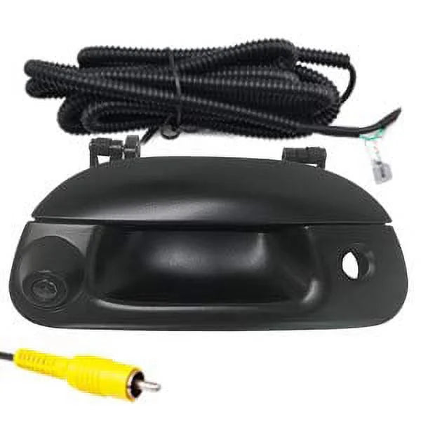 Videosystem Tailgate Replace Rear View Camera Car Backup Tailgate Handle Camera for Ford 1997-2007     ,Tailgate Door Handle Replacement Camera(Color: Black)