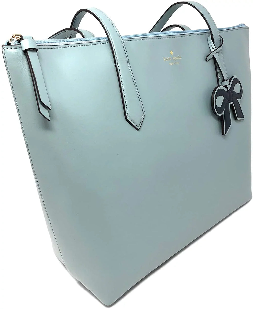 Kate Spade New York Cassy Leather Tote Bag Frosted Spearmint