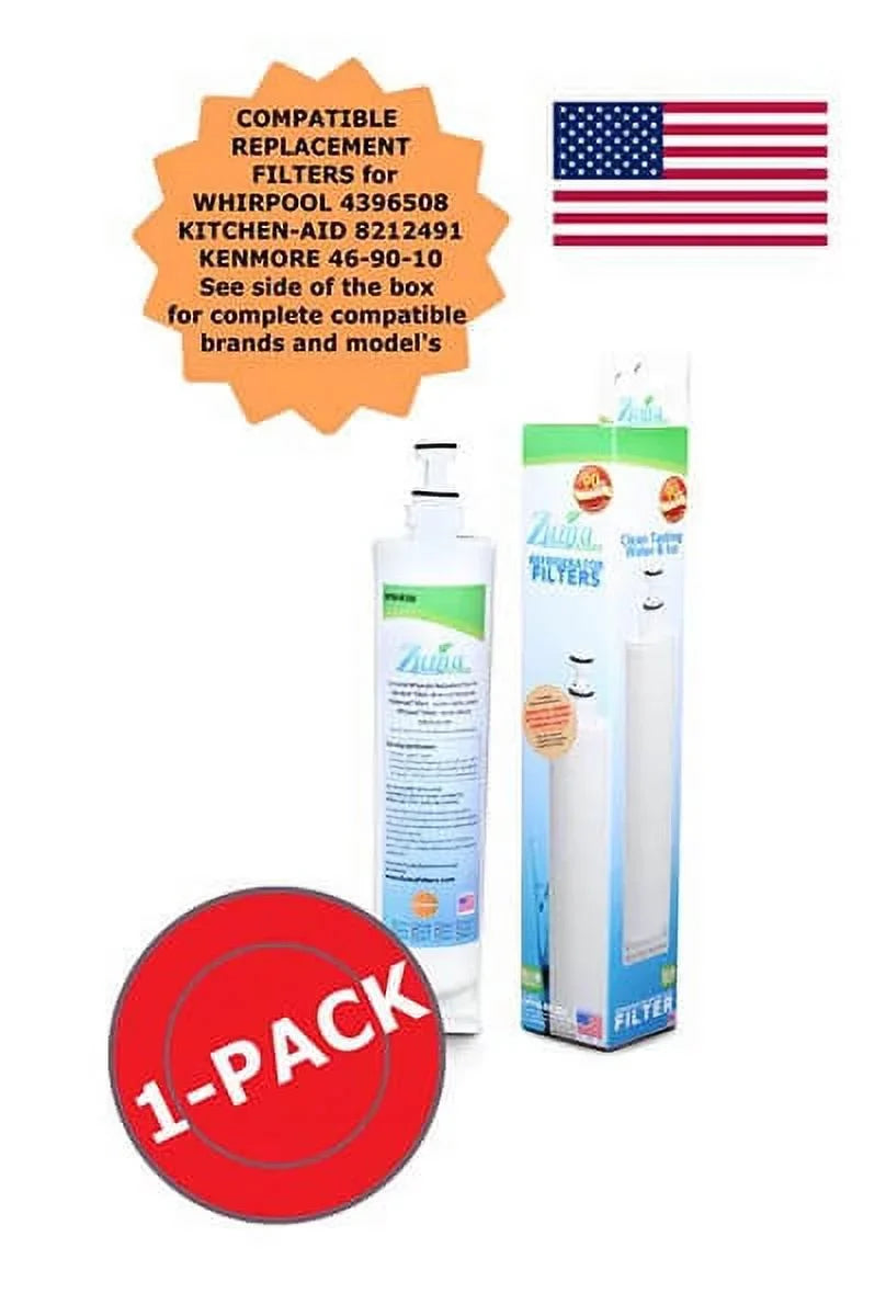 Brand , Water and Ice Filter , Model # - , Compatible with Whirlpool® 4396510 - 1585 - Made in ...