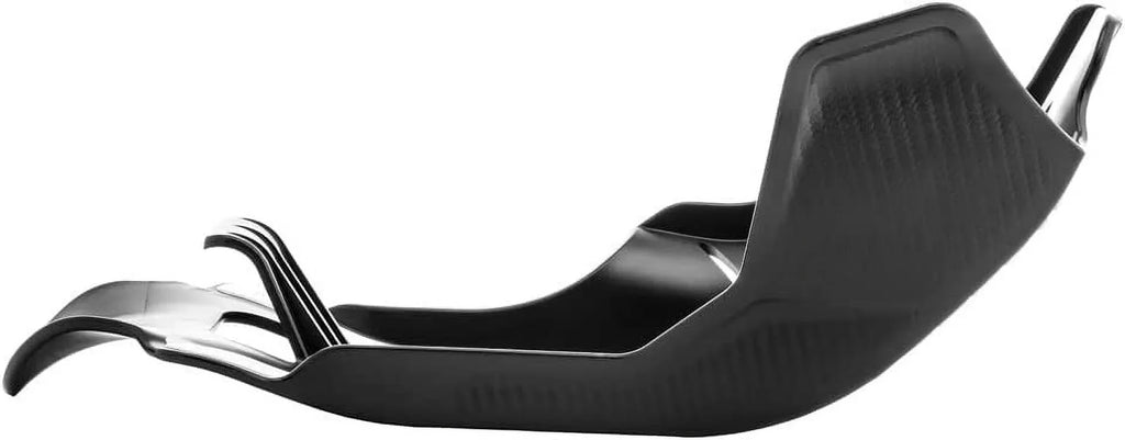 Acerbis Plastic  Skid Plate with Linkage Guard Black/White for Husqvarna  450 2017-2018