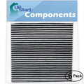 6-Pack Replacement for Cabin Air Filter for 2008    3.5L 3471cc Car/Automotive - Activated Carbon, -10134
