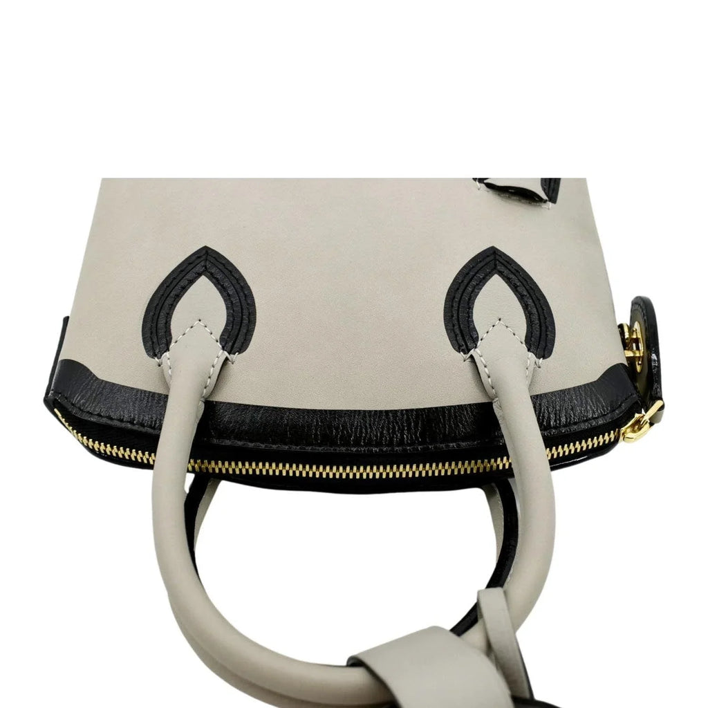 Pre-owned   Lockit Cuir Obsession Leather Satchel Bag Grey