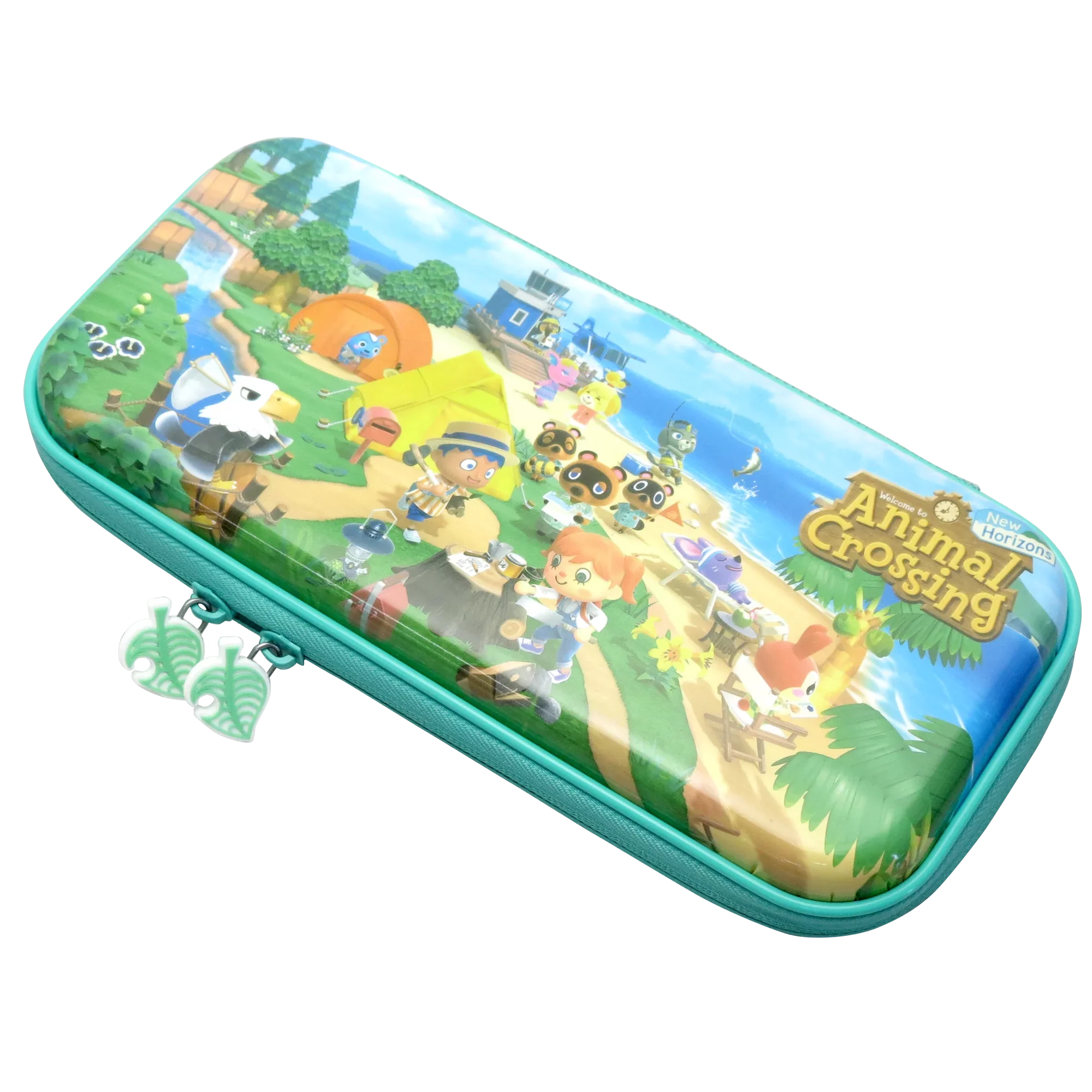 Hori - Animal Crossing Edition,Nintendo Switch and Nintendo Switch Lite, Premium Video Game Vault Case
