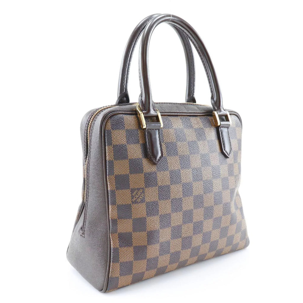 Pre-Owned   Louis Vuitton Brera Handbag  Damier Canvas Brown  Women's (Good)