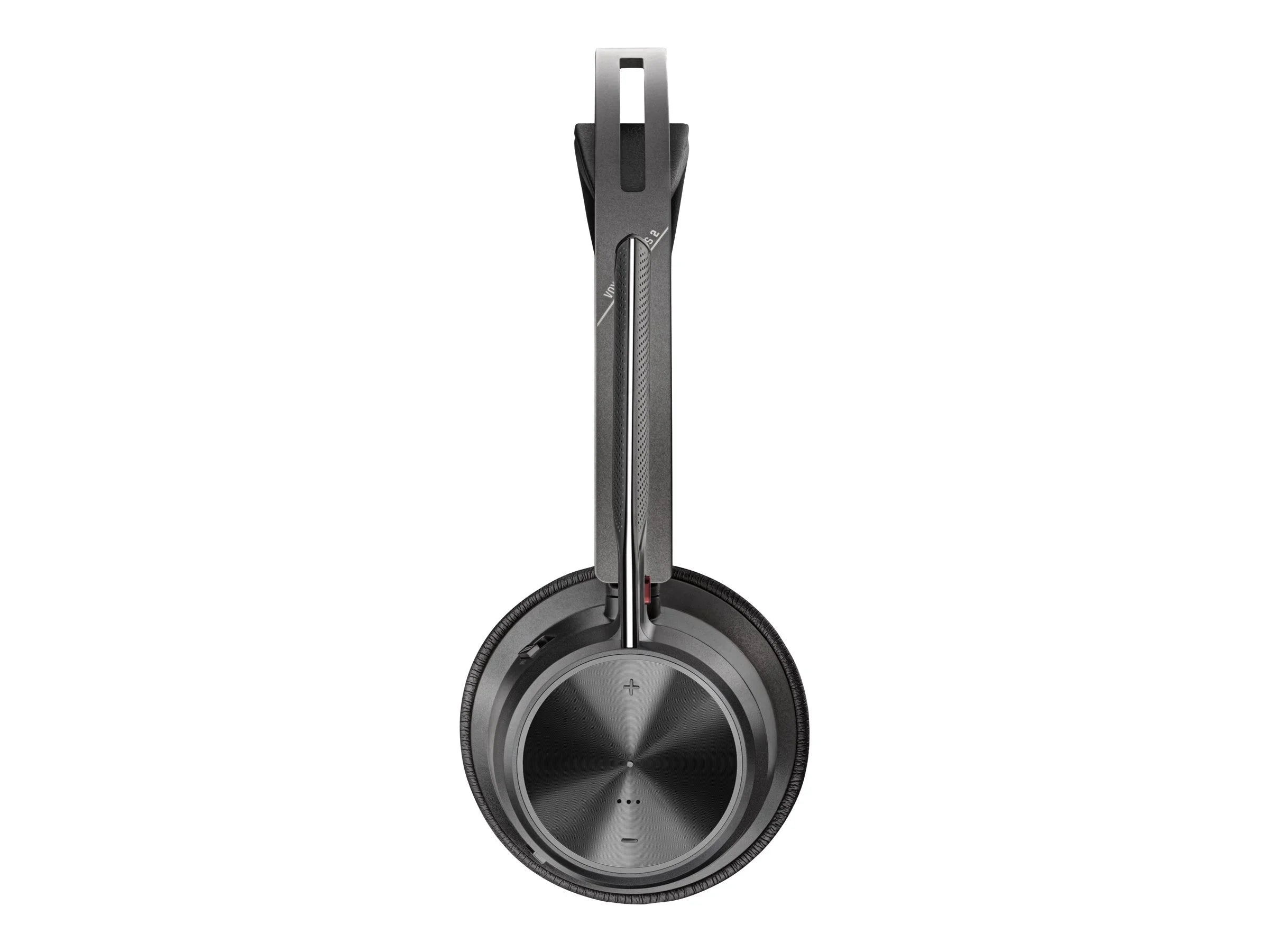 Poly Voyager Focus 2 - Headset  - Siri, Google Assistant - Stereo -  Type  - Wired/Wireless - Bluetooth - 164 ft - 20 Hz - 20 kHz - On-ear, Over-the-head - Binaural - Ear-cup -  Tech...