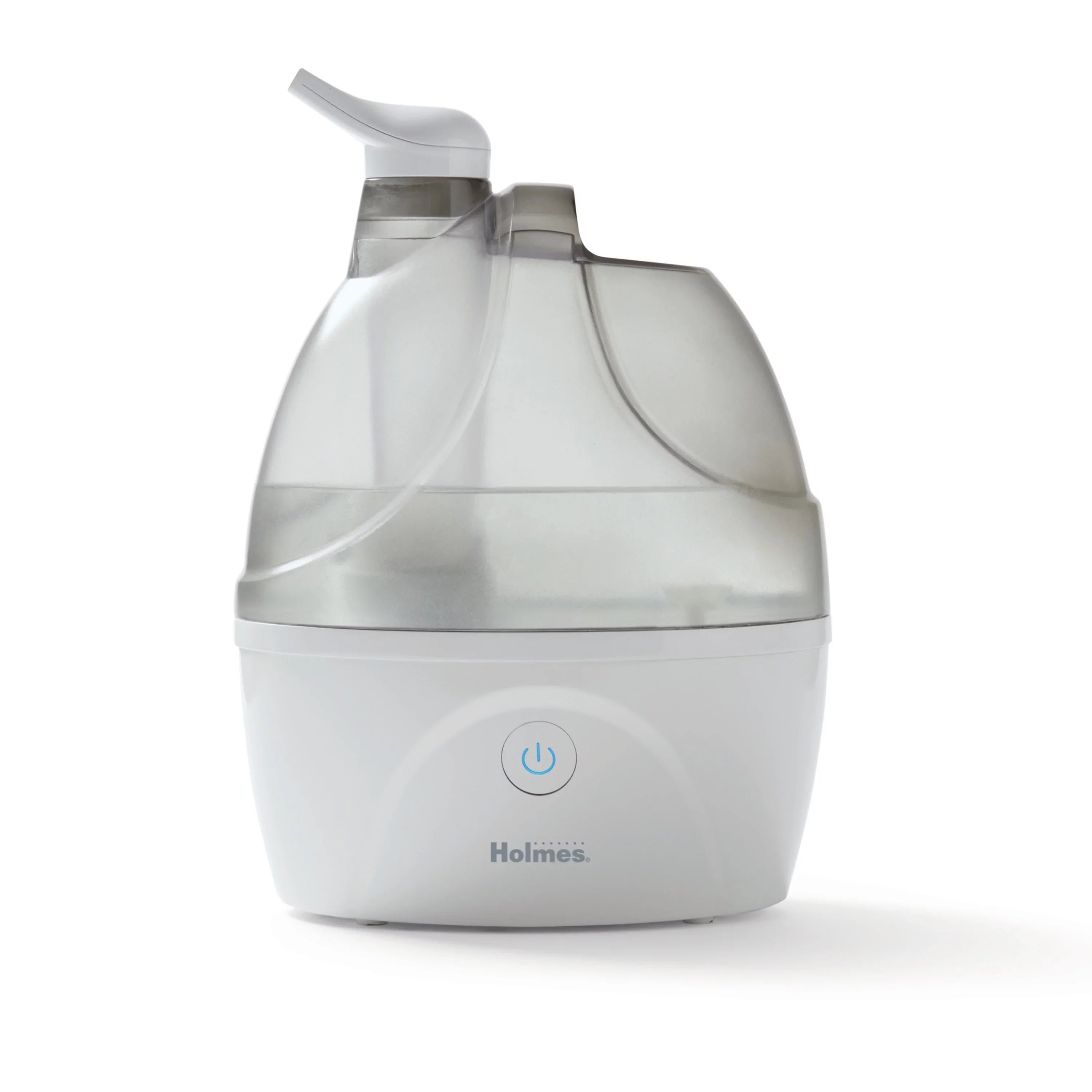 Holmes Ultrasonic Cool Mist Humidifier, 0.5 Gallon Ultrasonic Humidifier with Aromatherapy Tray and Antimicrobial Protection