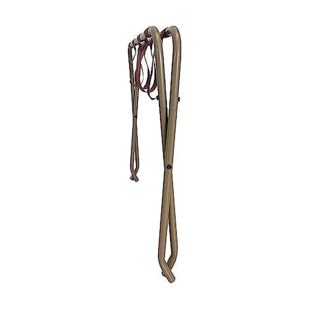 Kings Brand Furniture - Foldable Metal Luggage Rack Suitcase Stand for Guest Room, Hotel, Bedroom Gold Finish