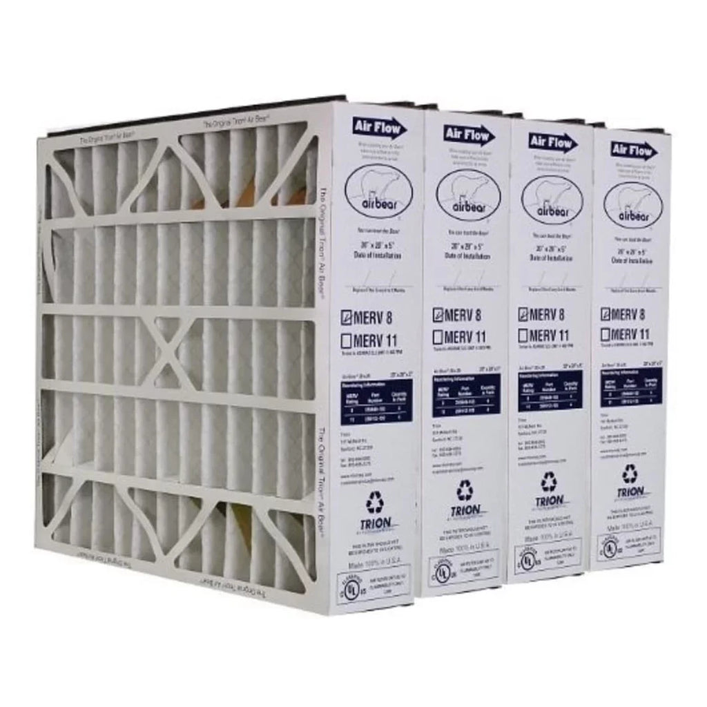Trion 255649-103 Air Bear 20 x 20 x 5 Inch  8 Air Purifier Filter (4 Pack)