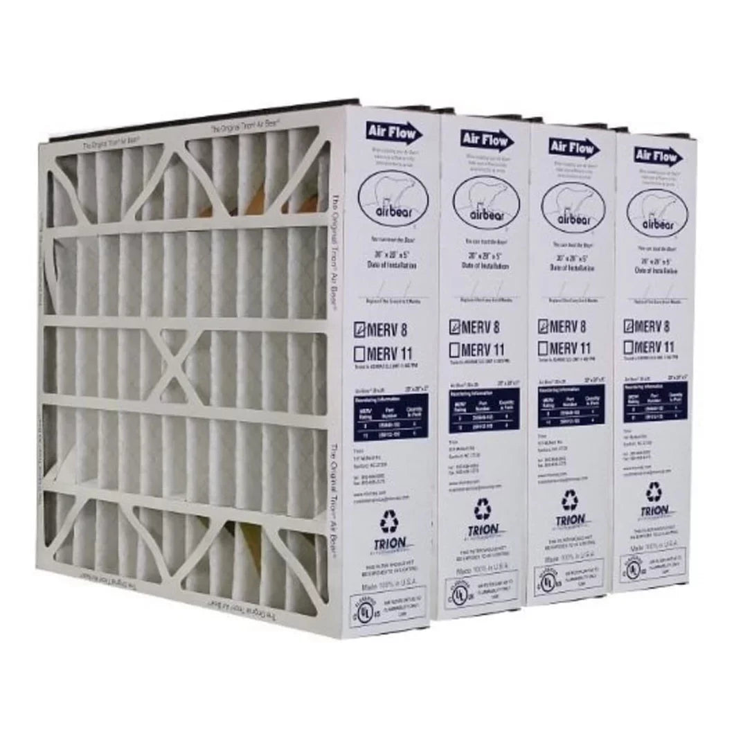 Trion 255649-103 Air Bear 20 x 20 x 5 Inch  8 Air Purifier Filter (4 Pack)