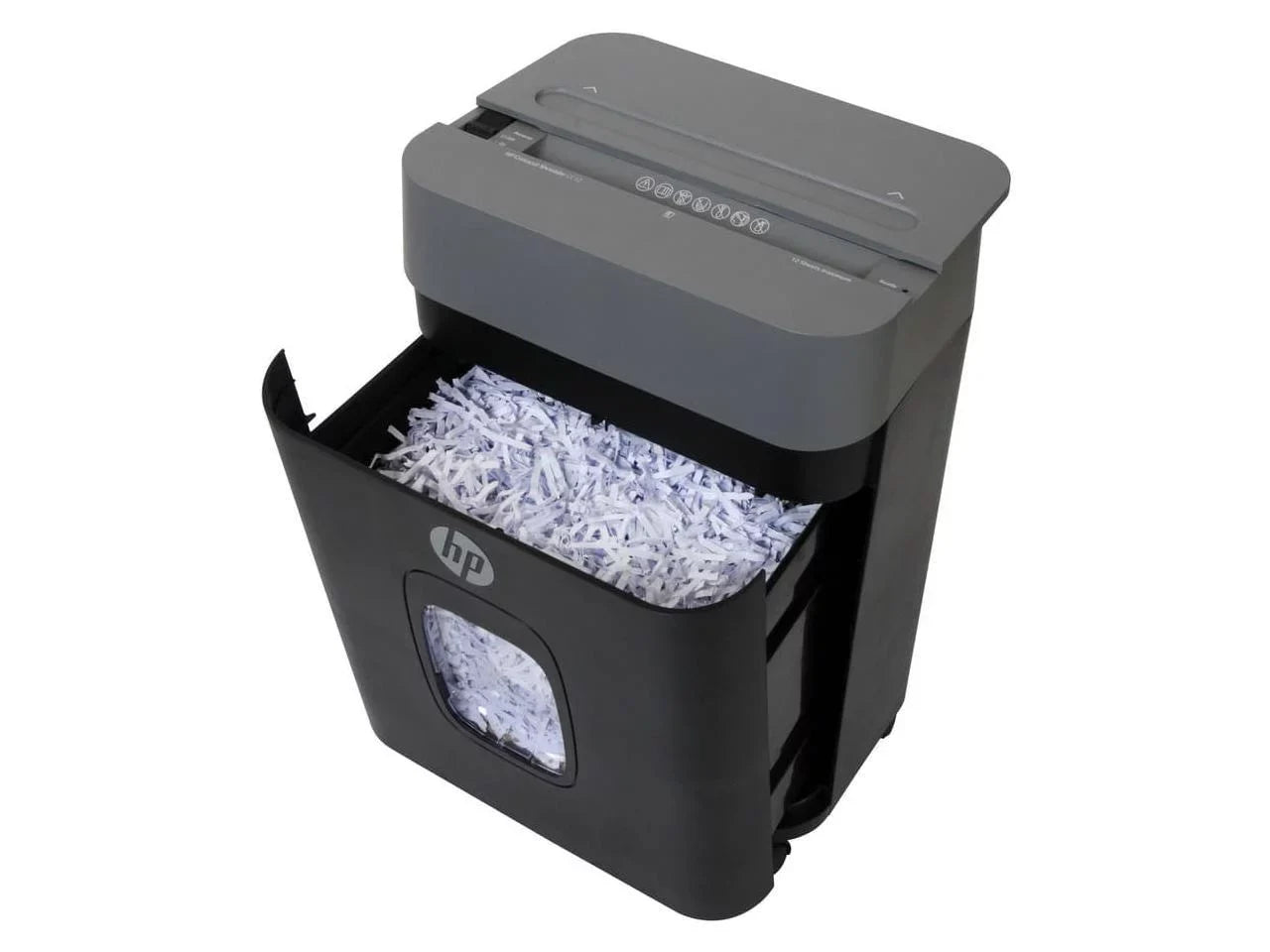 Royal  Paper Shredder - Cross Cut - 12 Per Pass - for shredding Paper, Staples, Credit Card, Envelope - 8.75" Throat - 2 Minute Run Time - 30 Minute Cool Down Time - 3.40 gal Wastebin Capacit