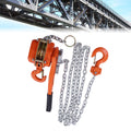 0.75T Lever Block Chain Hoist Come Along Puller 10Ft Chain Lifter Ratchet Type