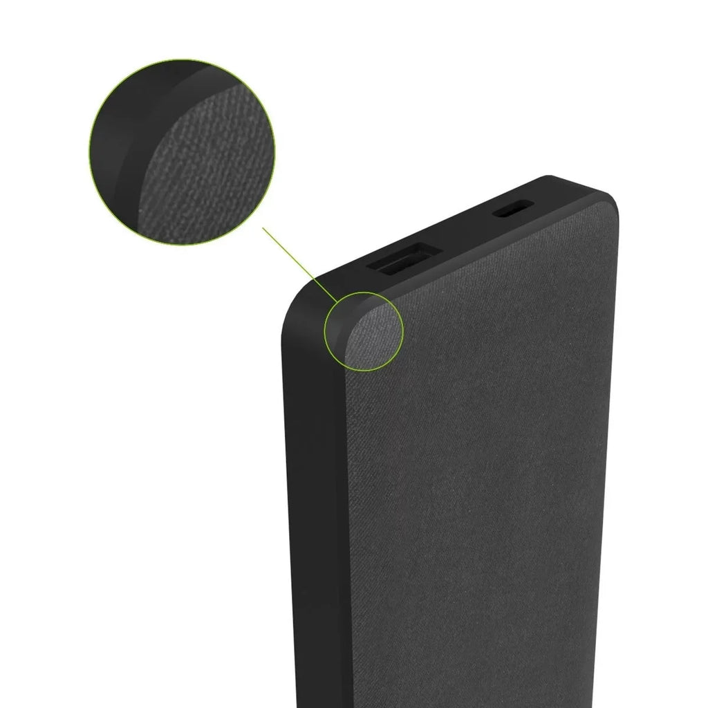mophie Powerstation with  Power Bank - 10,000 mAh Large Internal Battery, (1) - Port and (1) 18W -  Fast Charging Input/Output Port, Travel-Friendly, Includes - to - Power Cord
