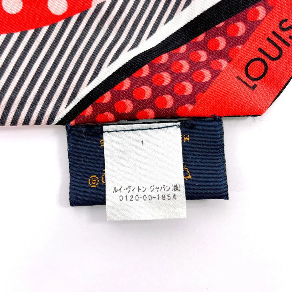 Pre-Owned Louis Vuitton Bandeau  Pop  Scarf Silk    Women's Red (Good)