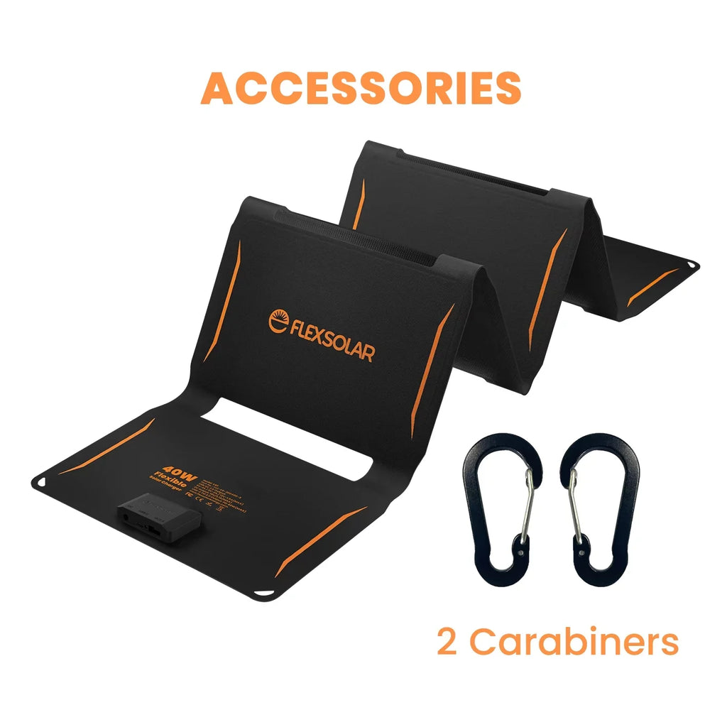 30W Flexible Monocrystalline Foldable Solar Charger