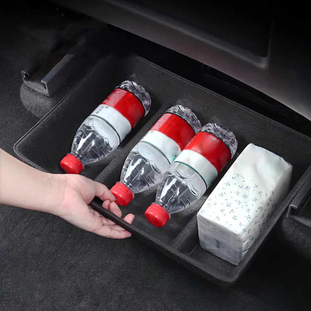 Underseat Storage Box Large Capacity Underseat Container Car Storage Case for Model