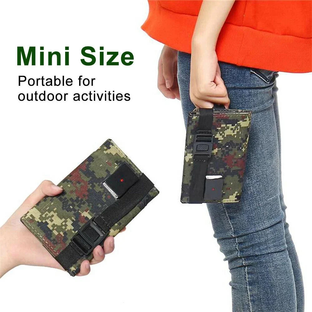 Outdoor 80W  Solar Panel Folding Power Bank Camping Hiking Phone Charger