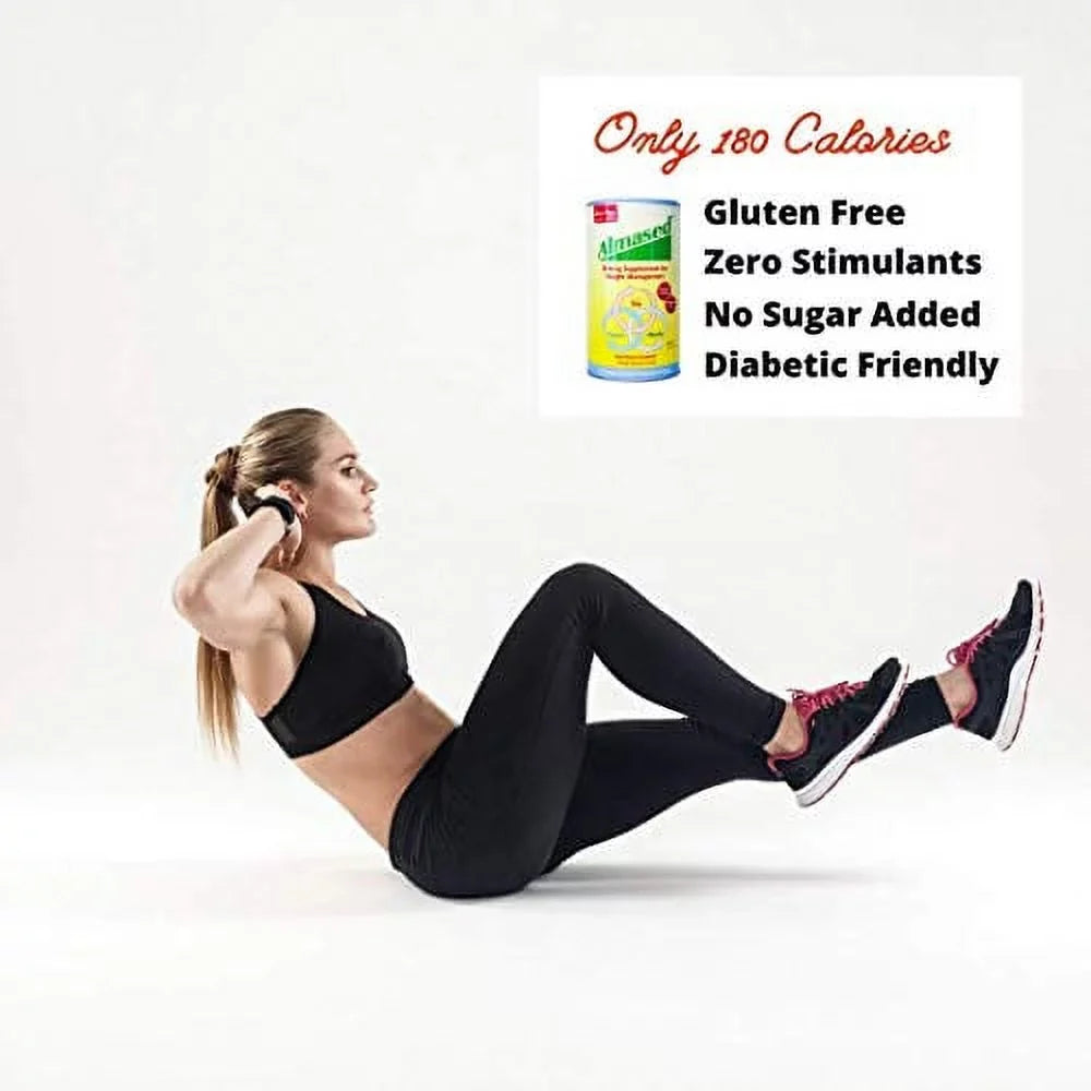 Almased Meal Replacement shakes – Gluten-Free, non- Weight Loss Powder – Vanilla Flavor, 17.6 oz (2 pack)