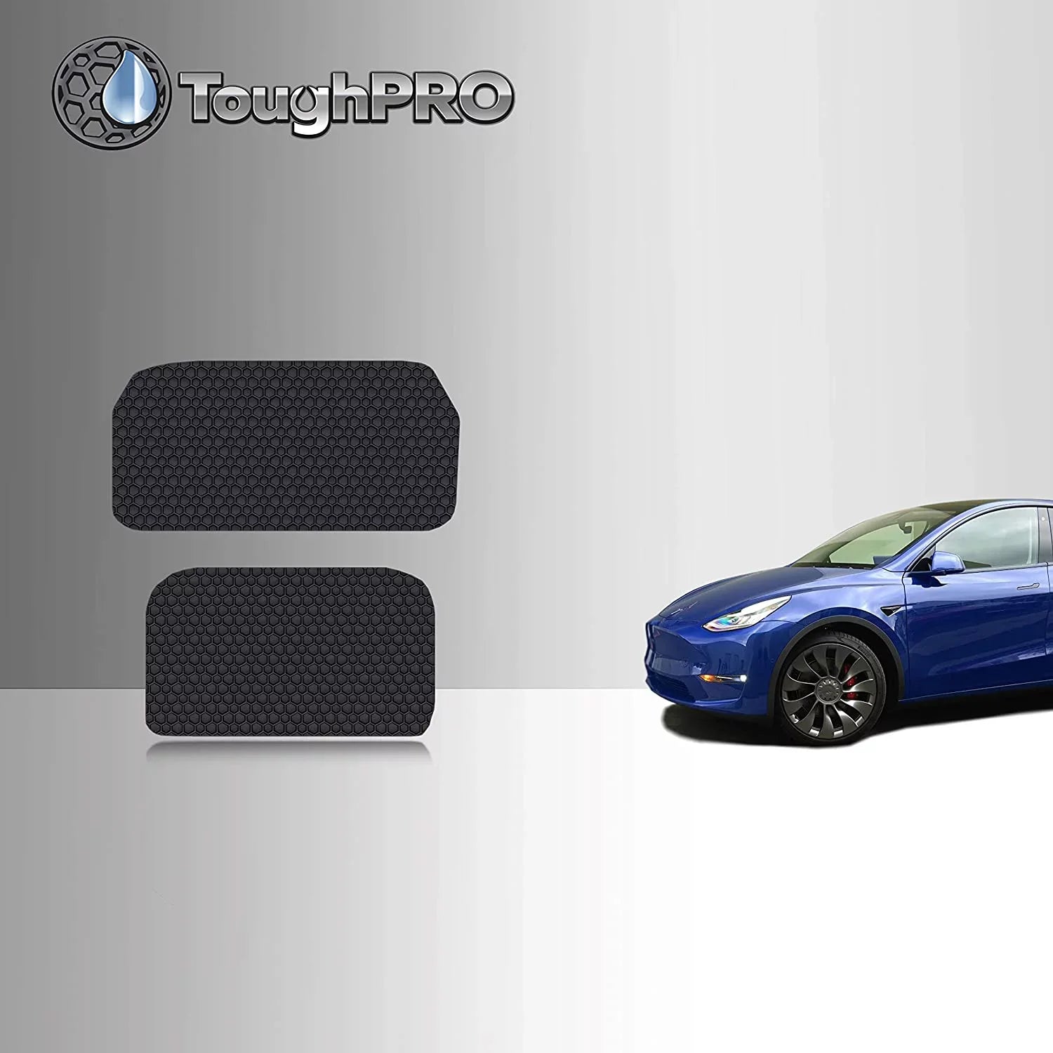 Front Trunk Mat Accessories + Storage Mat Accessories Compatible with Tesla Model  (Back Trunk Mat Not Included) - All Weather - Heavy Duty - 2021