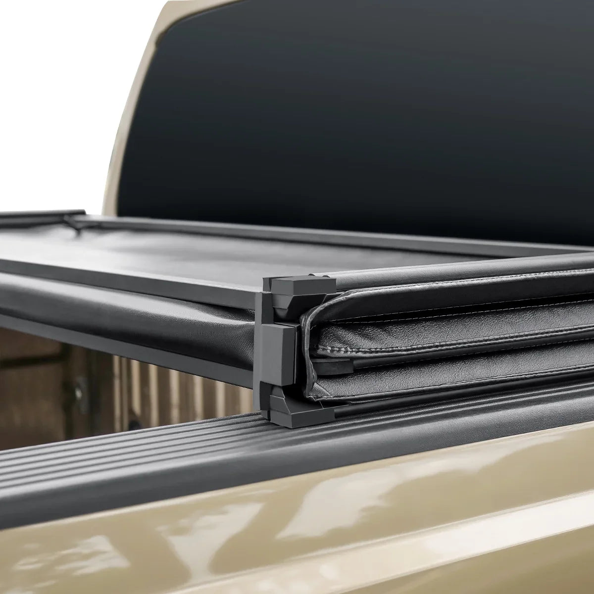 Auto Drive Soft Tri Fold Truck Bed Tonneau Cover Fits 22-23 Toyota Tundra 6.5Ft Bed