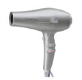 hot and cold air Hair Dryer, 2000W High Power Dryer, Quiet high wind professional hair stylist Dryer, Cool Shot Button, 3 Heat and 2 Speed Settings, Ionic Function for Shinier Results Silver