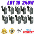 Lot of 10 Dell 240W 19.5v 12.3a  Adapter 17    laptop charger