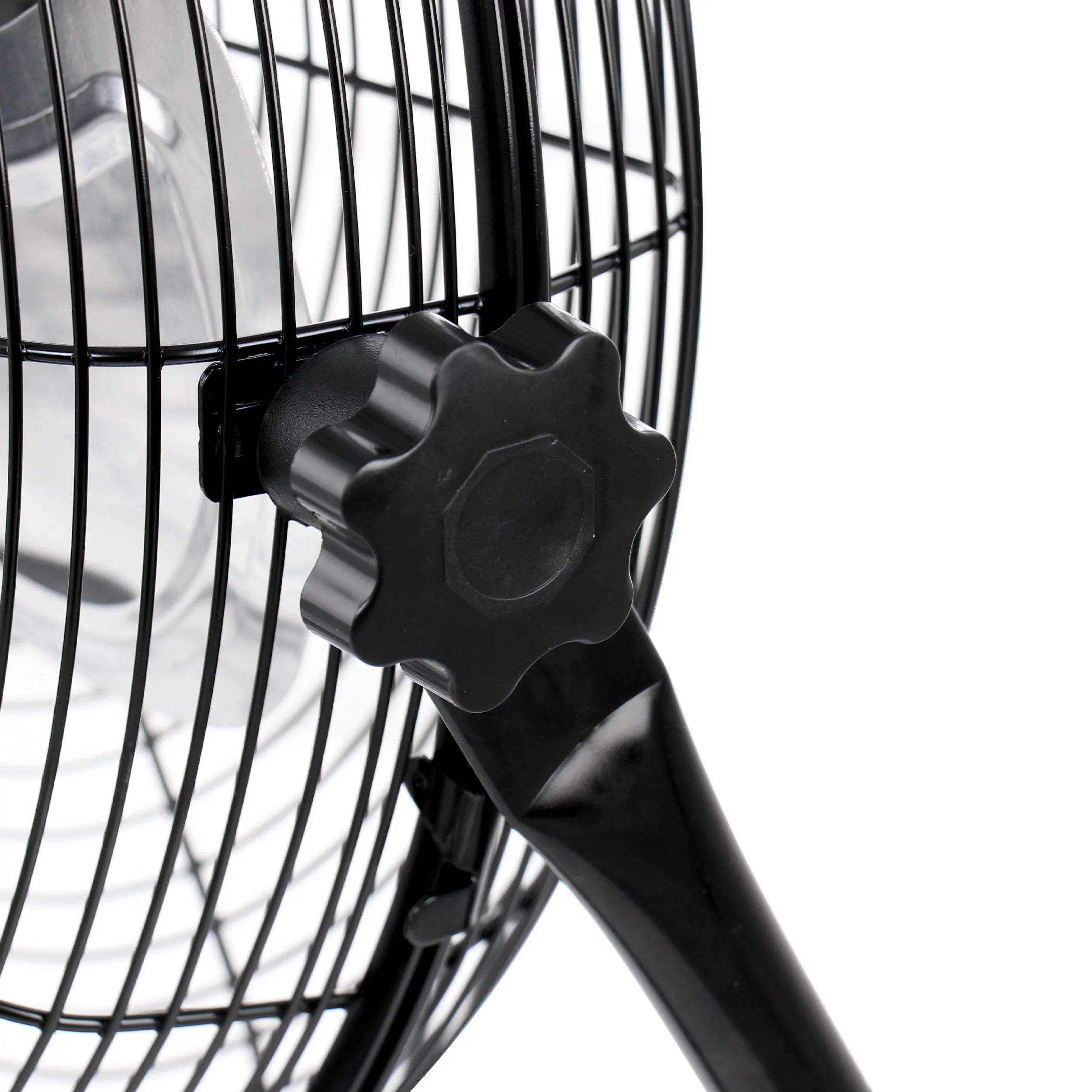 Vie Air 14 Inch Twin Pack Industrial High Velocity Heavy Duty Metal Floor Fan with 3 Speed Settings