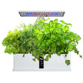 Smart Hydroponics Growing System Indoor Garden Kit 9 Pods Automatic Timing with Height Adjustable 15W  Grow Lights 2L Water Tank Smart Water Pump for Home Office Kitchen